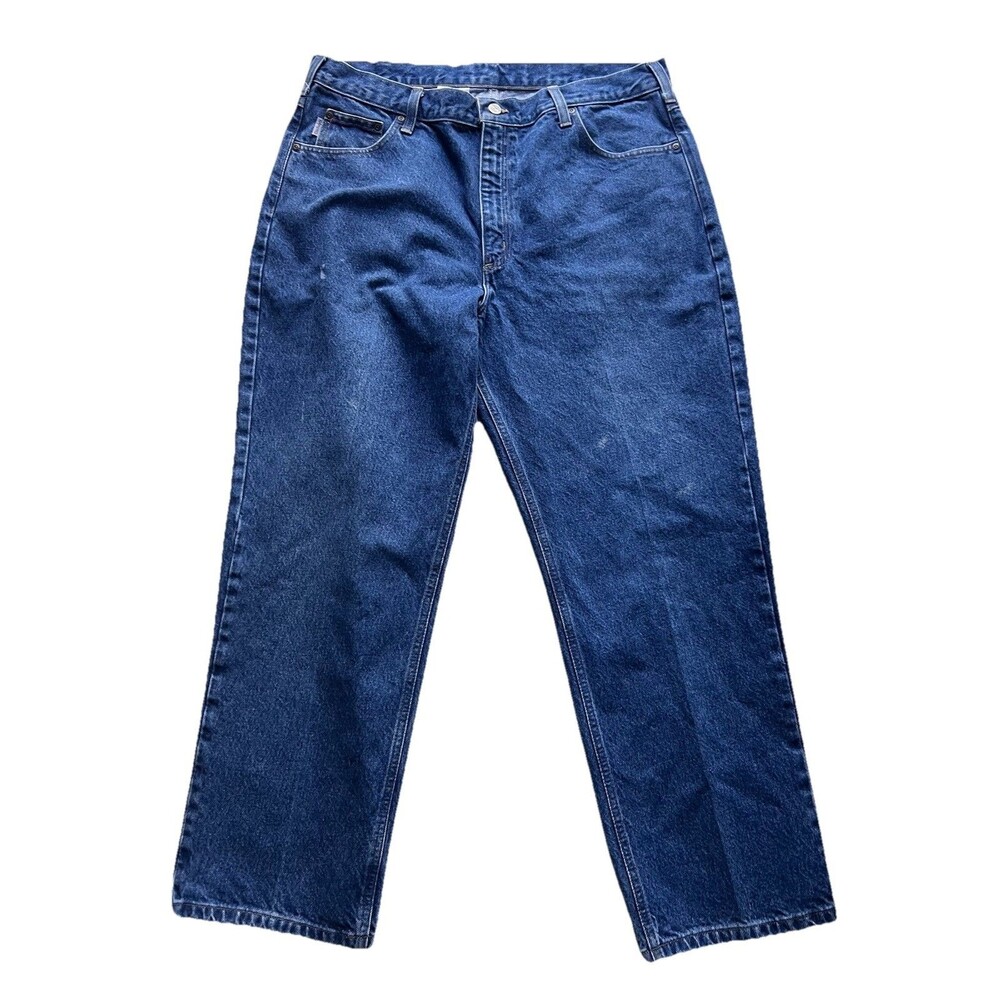 Carhartt Relaxed Fit Men's Jeans - Dark Blue 40X30